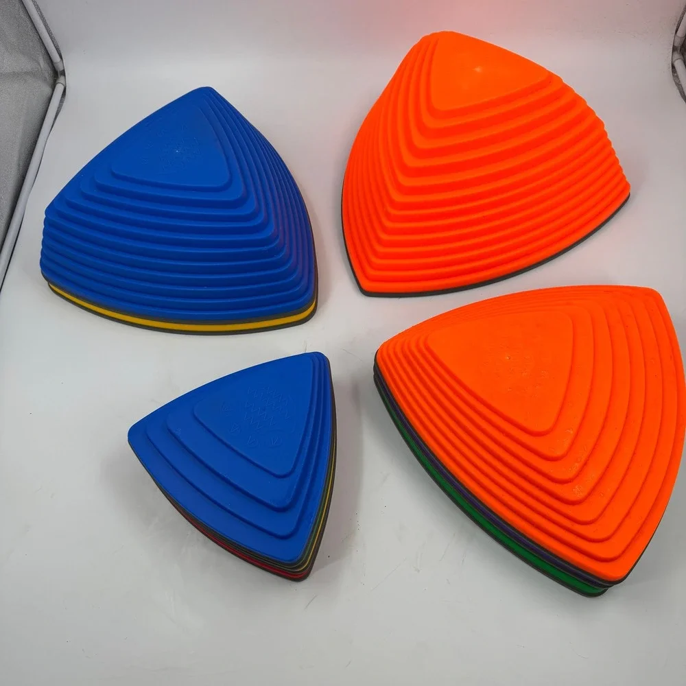 Gonge Balancing River Stones Hilltops Kids OS Multicolor 10 pc Set Non-Slip Pods
